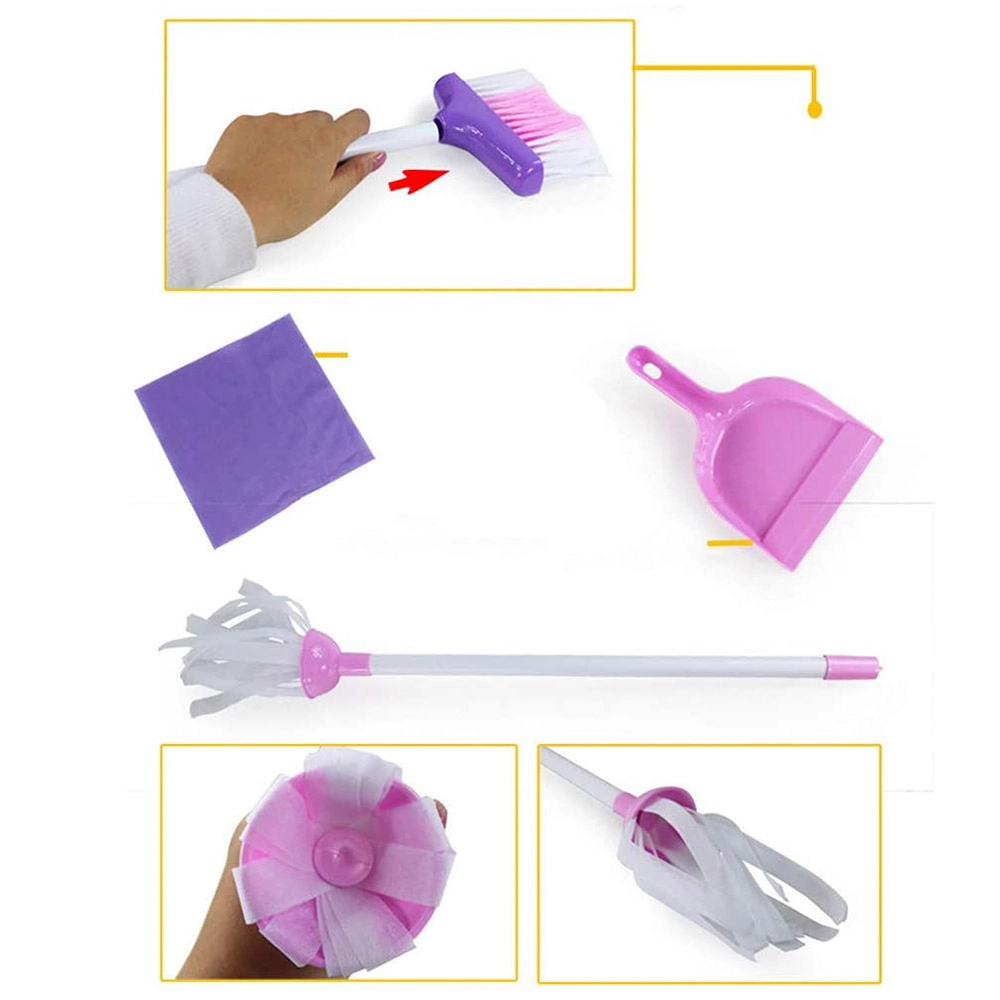 Cleaning Trolley Set - 9 pcs (GF-667-32)