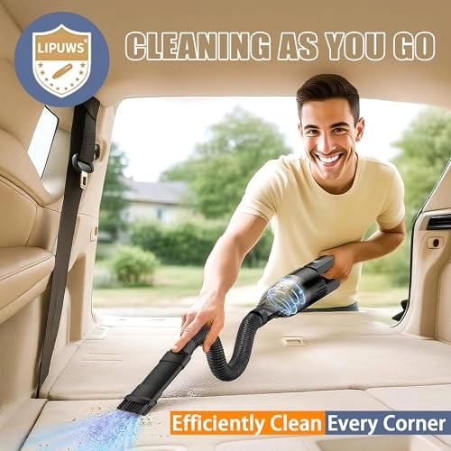 Handheld Car Vacuum - 4000mAh