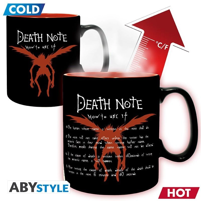 Death Note Heat Change Mug - 460 ml