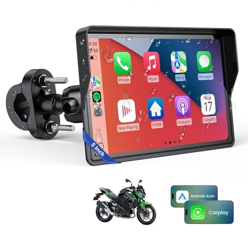 Motorcycle Carplay GPS Navigation System - 5 Inch