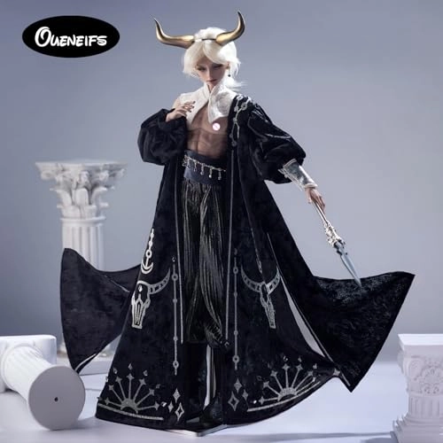 Aoki D - BJD Resin Magnetic Golden Horns Ages 15+