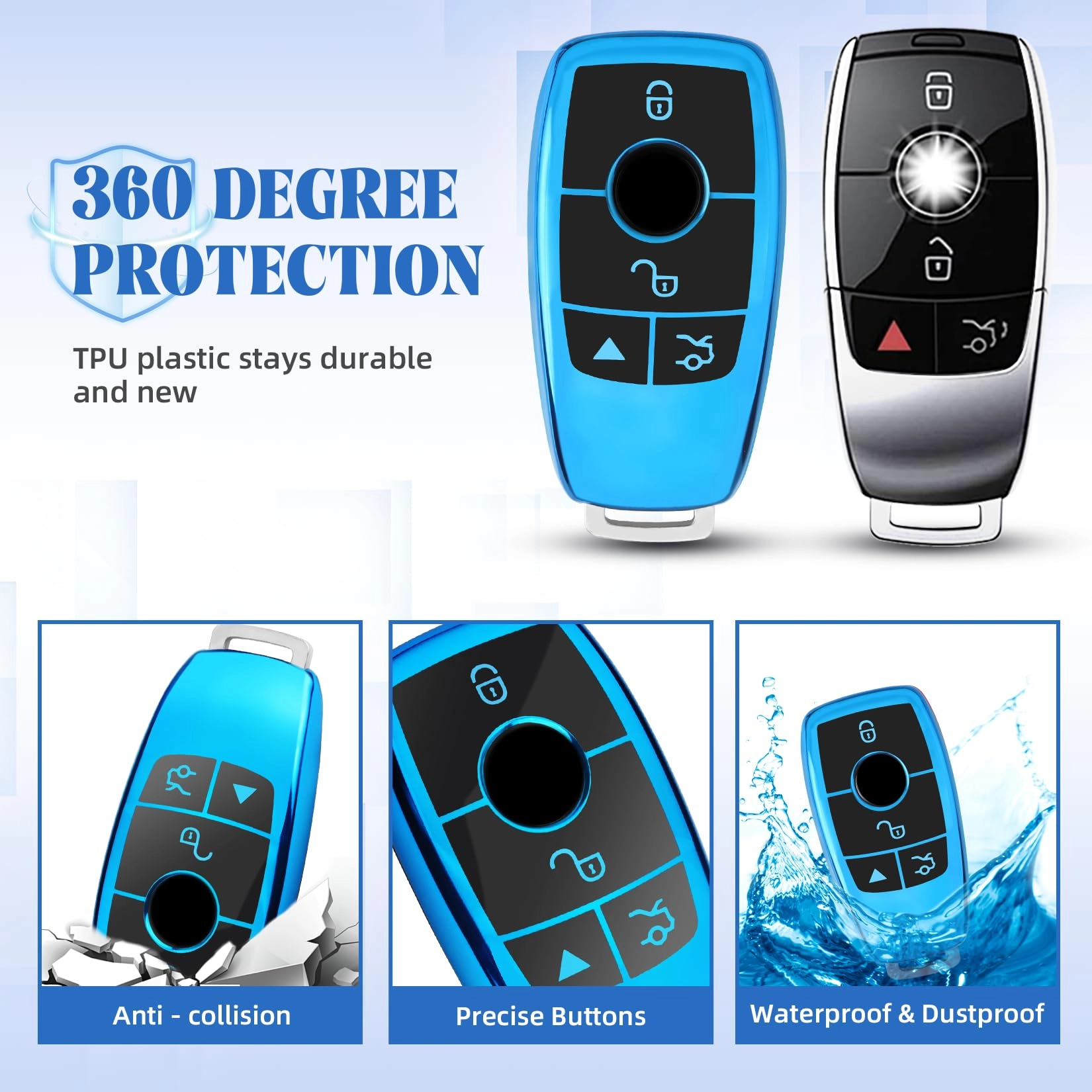 Key Fob Cover - E-Class S-Class A-Class C-Class G-Class