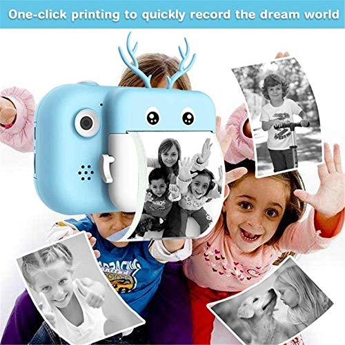 Children Instant Print Camera - 12MP 1080P 32GB