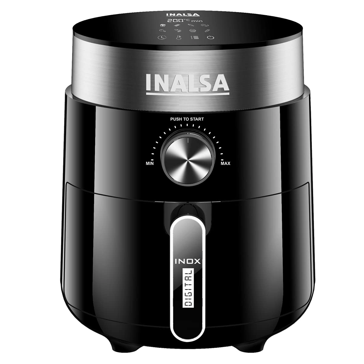 Inalsa Air Fryer Digital Inox InoxDigital 2.5 L