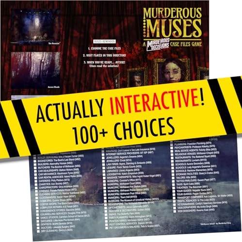 Muses Case Files: Murder Mystery Game