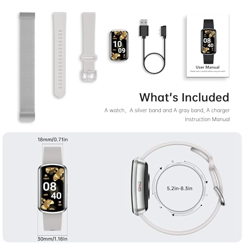 H95 - 1.47 Inches HD display 24/7 Heart Rate Blood Oxygen