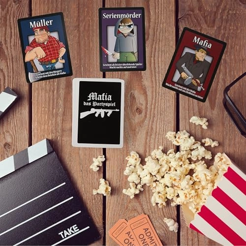 Mafia - 38 Role Cards German 15+