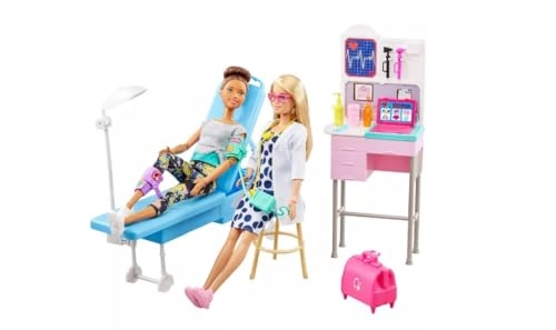 Barbie Medical Doctor - Doll Playset 15 Pieces Ages 12+