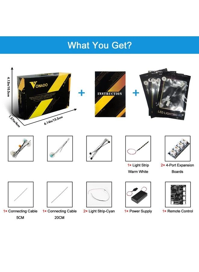 Led Light Kit - Construction Lego