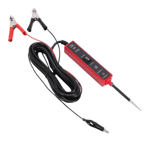 VELATEMOR Power Circuit Probe Tester - 7A 6V to 24V stainless steel probes