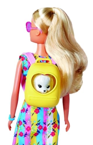 Steffi Love Dressing Doll - 29 cm Dog Backpack Ages 3+