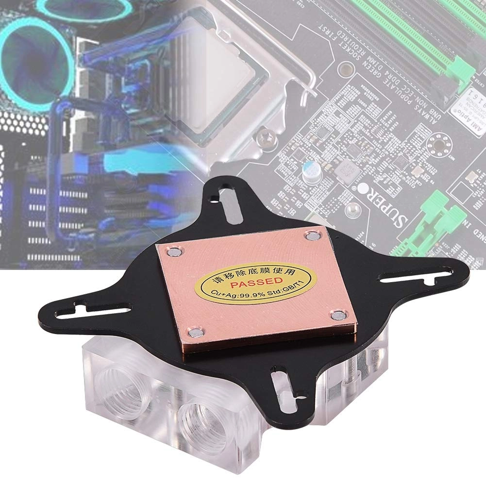 GPU Water Block - 40MM Copper Base Liquid Cooler