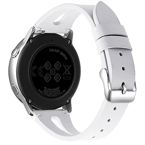 18mm and 20mm Classic Leather Watch Strap for Withings ScanWatch - 38 mm / 42 mm