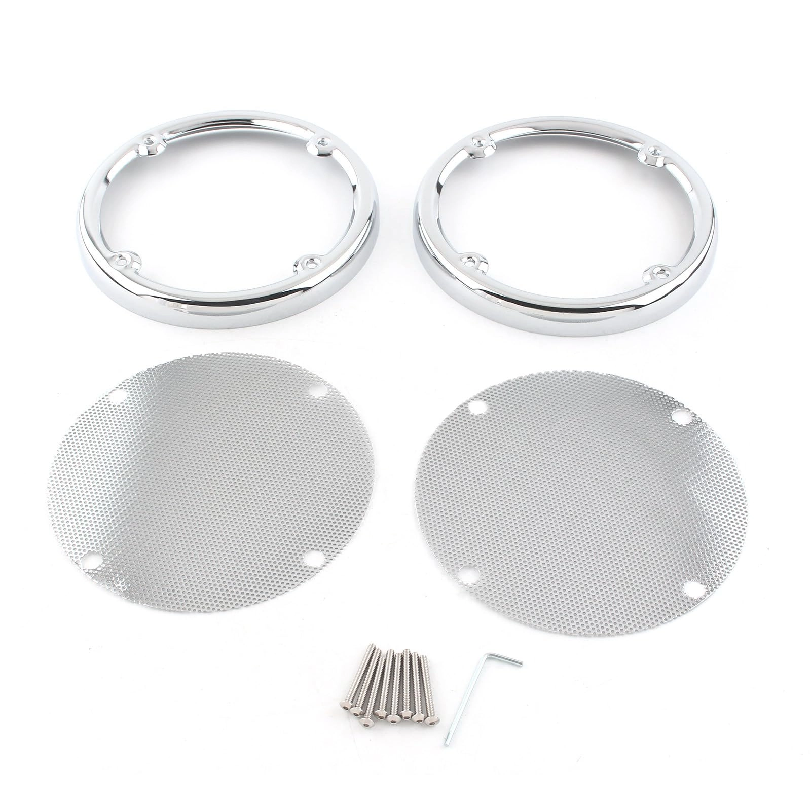 SlowFINest E S 96-13 ZSH GL C - 2Pcs Chrome Rear Speaker Trim