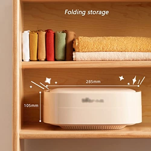 Folding Clothes Washing Machine - Portable Ultrasonic Cleaning