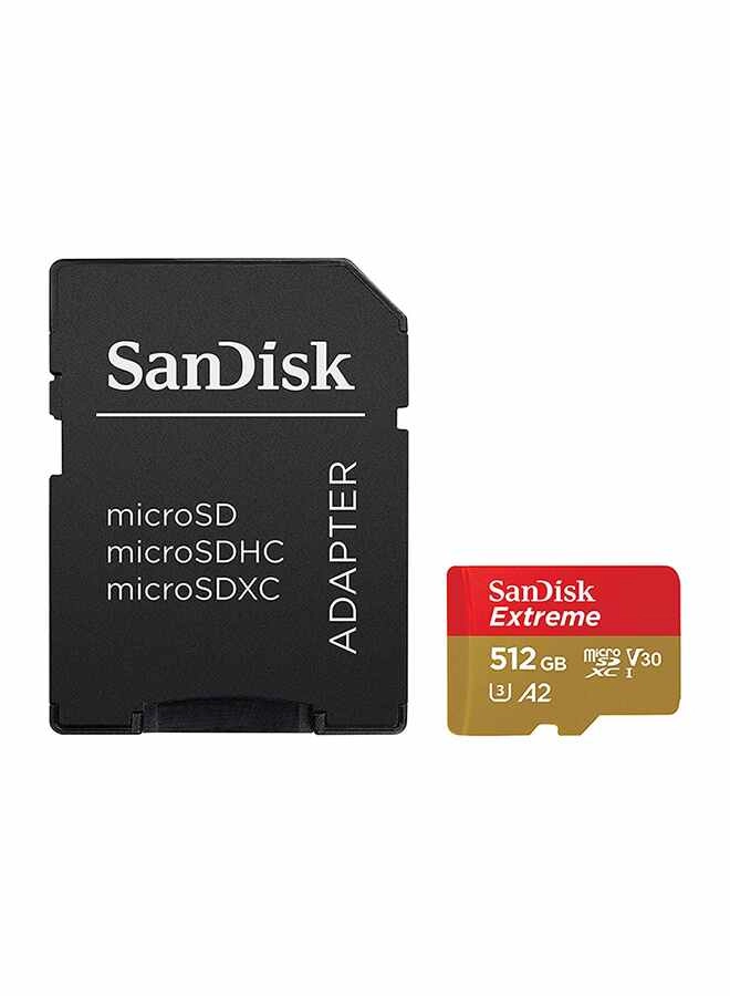 Extreme microSD U3 512GB
