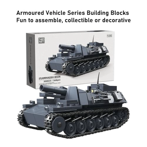 Bison Self-Propelled Gun - Military 568 pcs