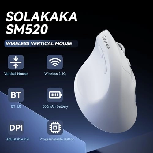 SM520 Mouse - 2.4GHz Wireless Bluetooth USB