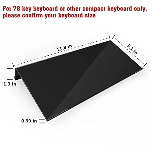 Acrylic Computer Keyboard Stand