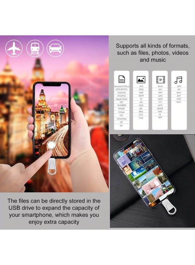 USB Flash Drive - USB 3.0 USB-C Lightning Micro-USB USB-A 64GB