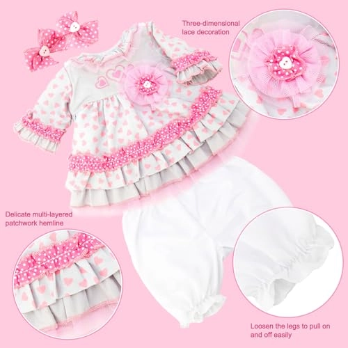 Reborn Baby Doll - 22 Inch Cotton Vinyl African American Ages 3+