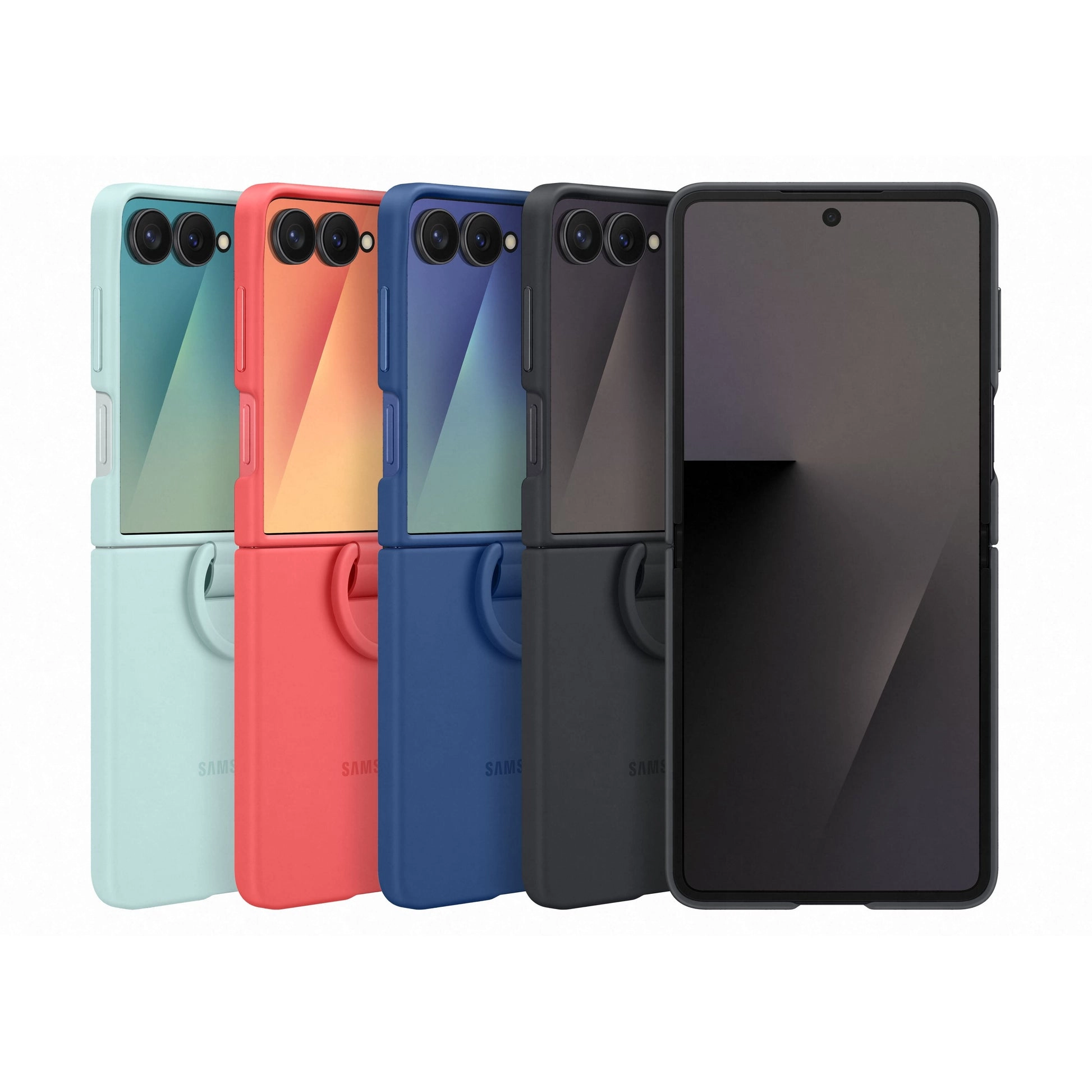 Flip7 Ring Case Silicone for Galaxy Z Flip7