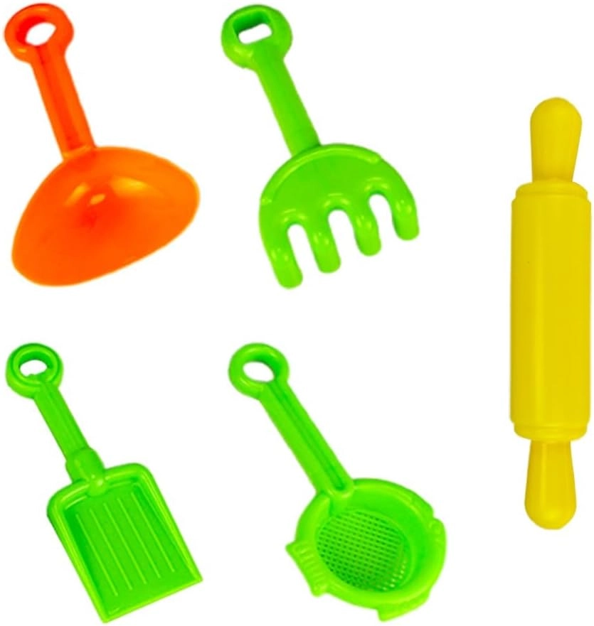 Magical Play Sand Kit - 908g Colorful Birthday Cake Mold