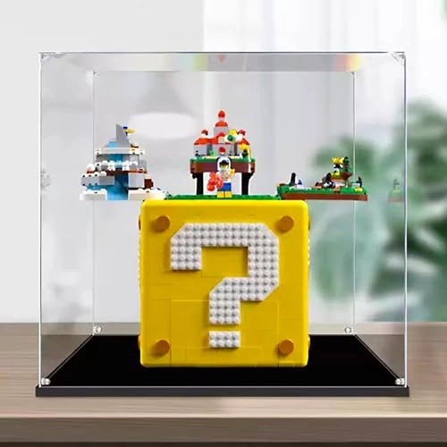 Acrylic Display Case for Lego 71395 - 35 x 25 x 40 cm Dustproof