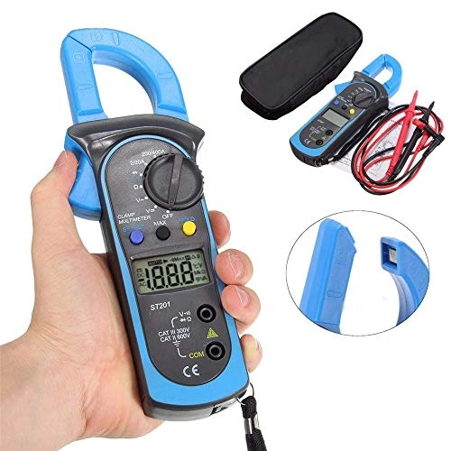 ST-201 - Digital Clamp Multimeter AC/DC Current Voltage Resistance Tester