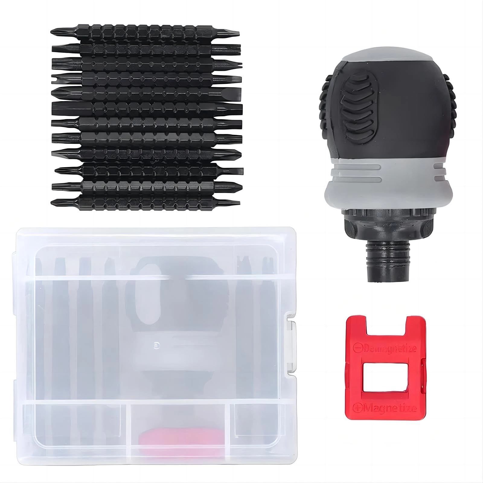 Alitrade #029 Magnetic Multi-Bit Screwdriver Set (34 Pcs)