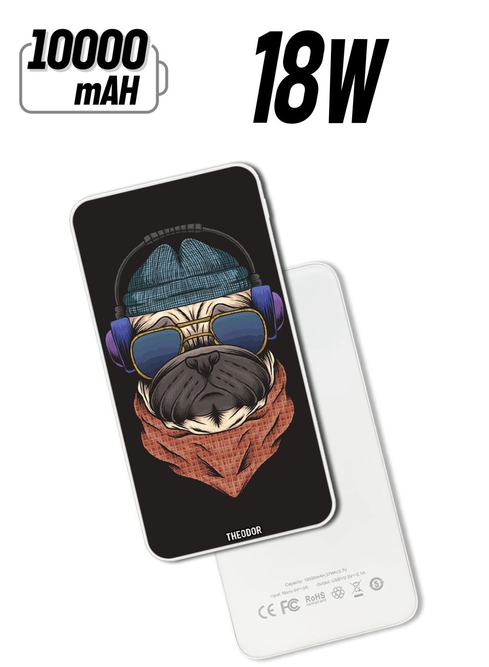 Theodor EX_PPBA608 - 10000mAh 18W