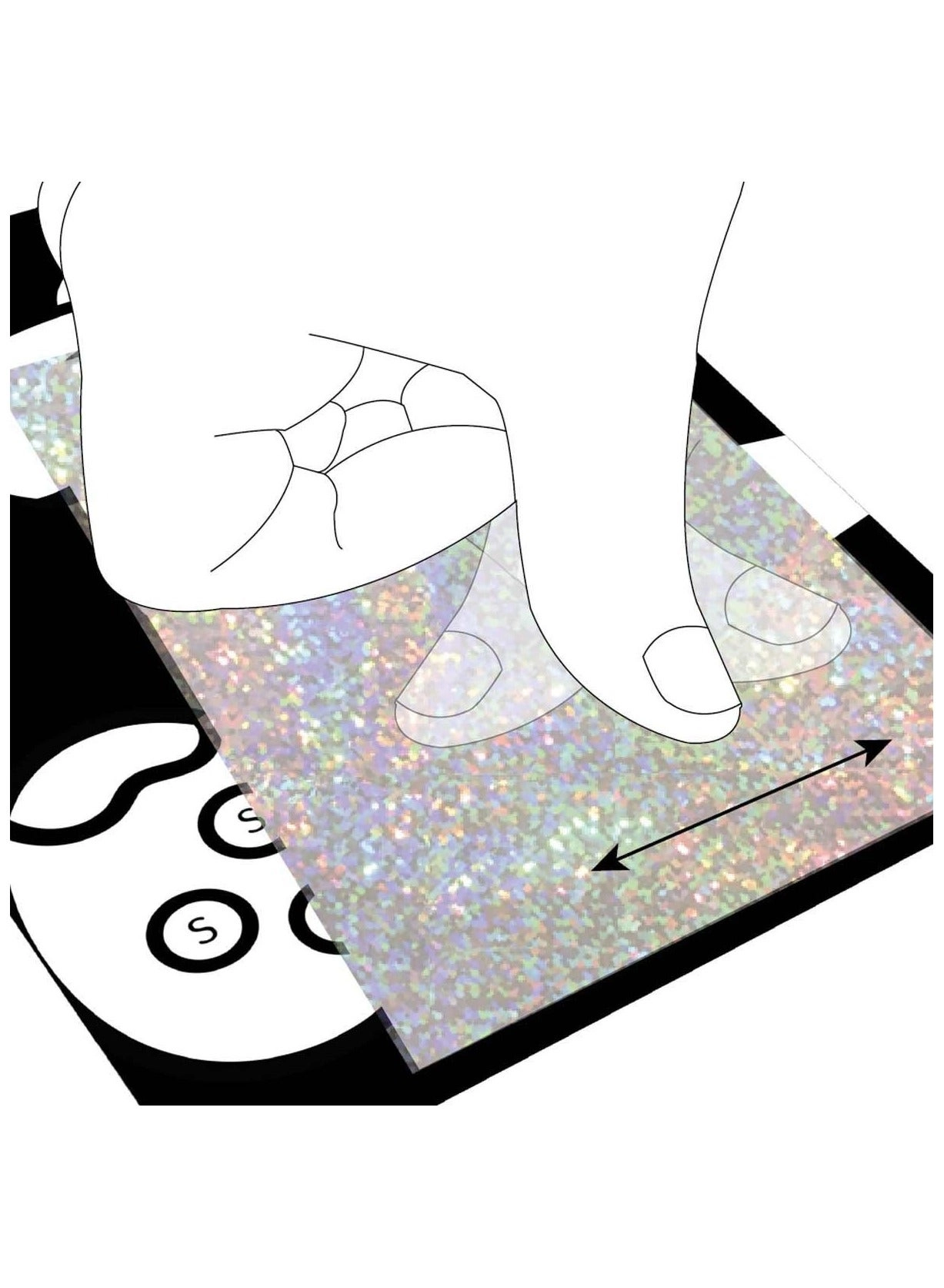 Out of the Box Foil Picture and Cards - 6 cards foil (318-17146-B)