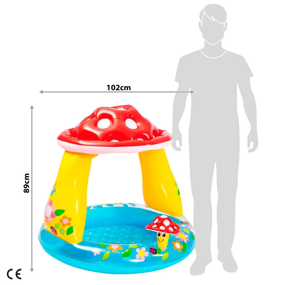 Mushroom Baby Pool - 45 litres