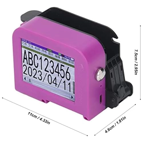 HT01 - Handheld Quick Drying 2.4-inch color HD touch screen