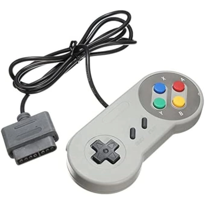 rayihni SNES Compatible Replacement Controller - grey