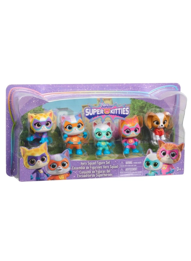 Ginny + Buddy + Bitsy + Sparks + Mr Puppypaws - Super Kitties