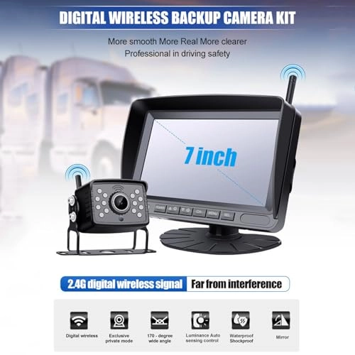 Reversing Camera - Night vision Wireless 720P