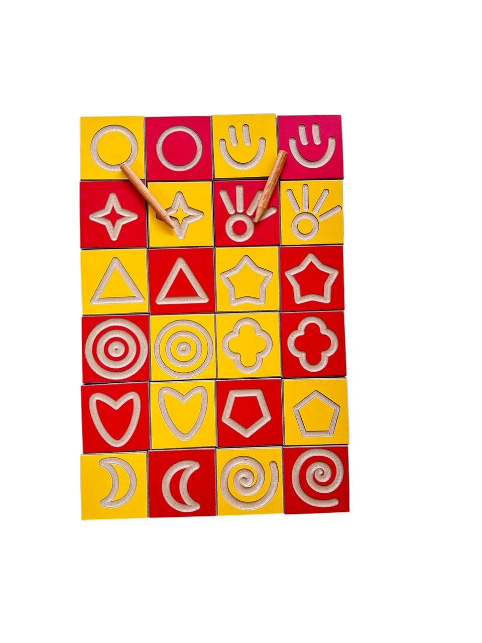 Pre Writing Shapes Set - 3 years and above 24 Pcs