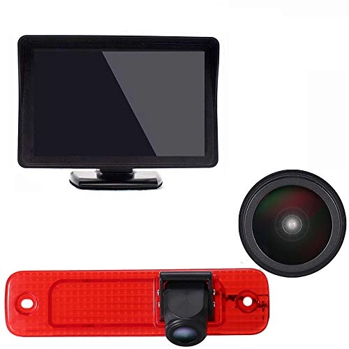 Brake Light Camera - 1280 x 720px Night vision + LCD Monitor - 4.3 Inches