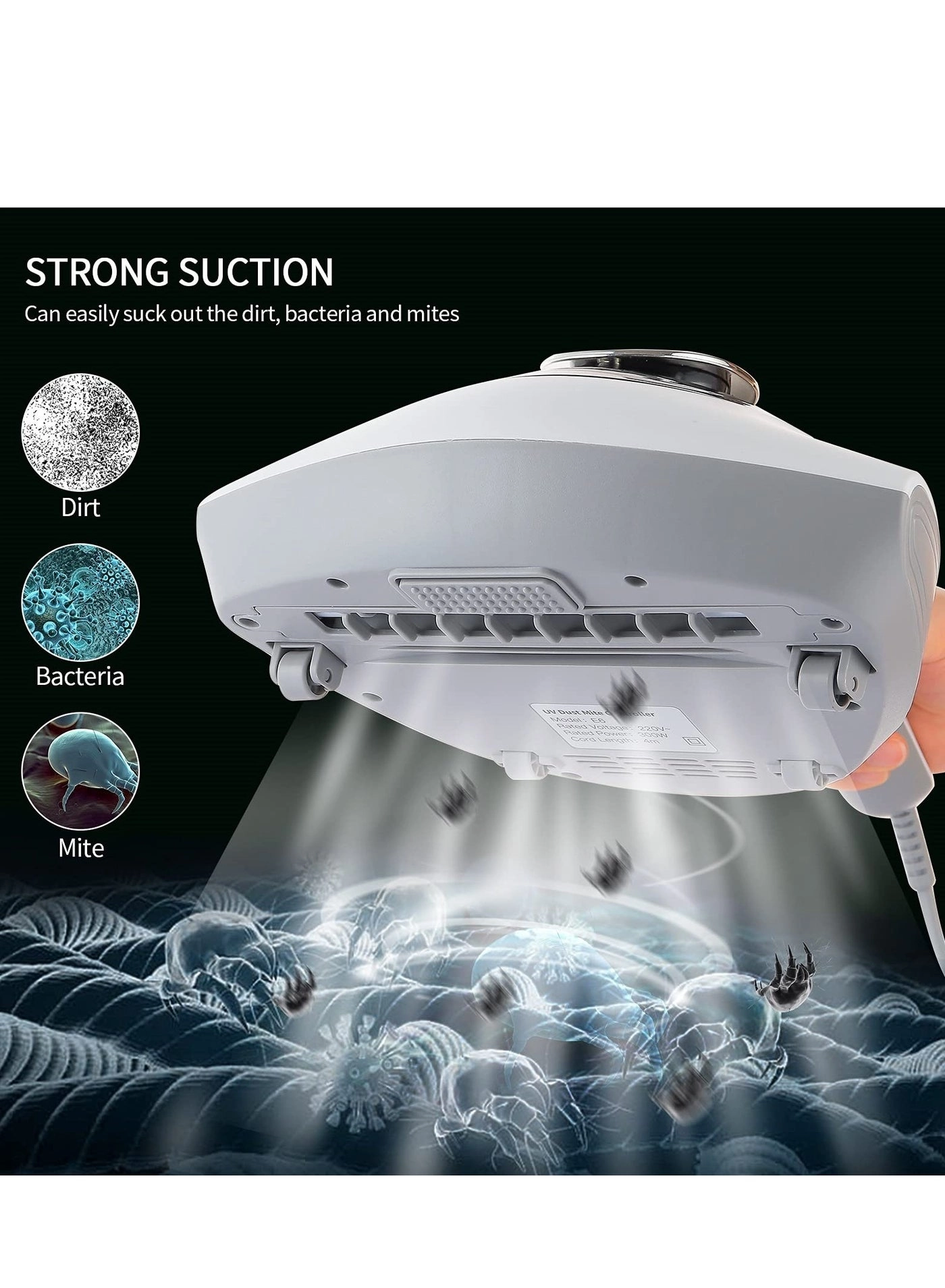 Bed Mites Collector - Handheld UV 300W