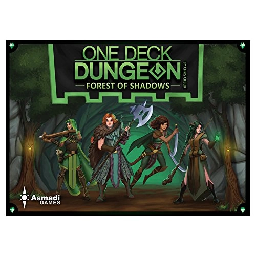 One Deck Dungeon: Forest of Shadows + One Deck Dungeon + Mr Dice Drawstring Bag