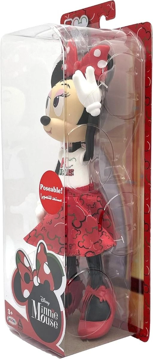 Minnie Mouse Doll - Red I Love UAE printed Ages 3+