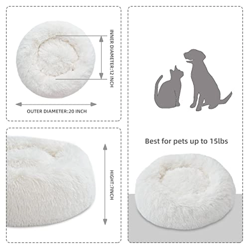 Cat Beds for Indoor Cats Dimension2D[width=200.0, height=200.0]mm Polyester fiber