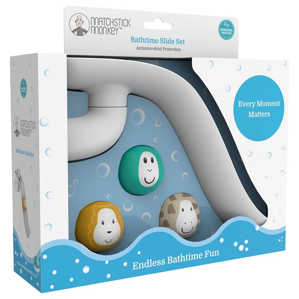 Bathtime Slide Set - White