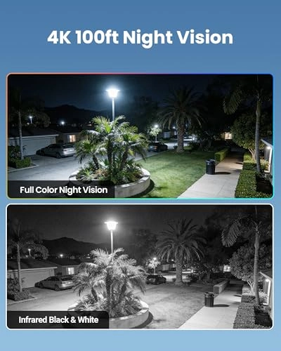 4K PoE Security Camera System - 4 8CH 8MP