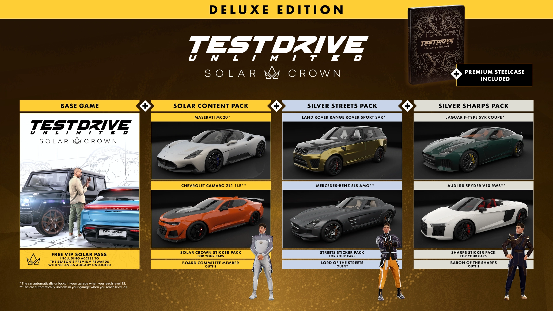 Test Drive Unlimited: Solar Crown Deluxe Edition - PlayStation 5