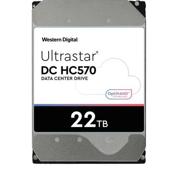 Western Digital Ultrastar DC HC570 3.5" 7200rpm 512MB SATA 6Gb/s (0F48155) - 22 TB