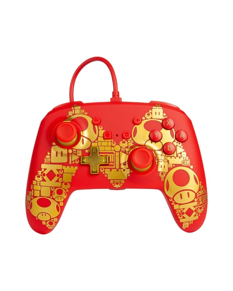 PowerA Enhanced Wired Golden M - deep orange Switch