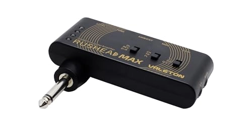 Rushead Max - USB Portable Headphone Amp + Deluxe Pick Pack - 6 picks