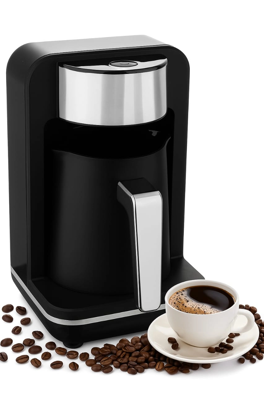 Kitchen Desk Turkish Coffee Maker - 3-in-1 Multi-Capsule Double-Sided Pot